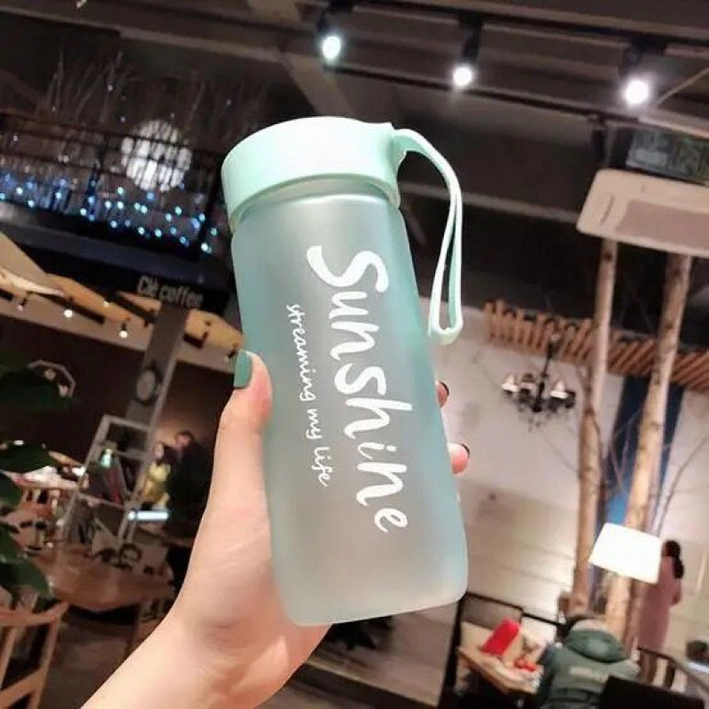 Water Cup Plastic Sports Bounce Water Cup High Color Value Large Capacity Men's And Women's Net Red Water Cup Student Accompanying Cup