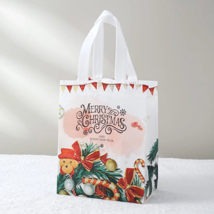 Christmas Cute Christmas Tree Santa Claus Nonwoven Party Festival Gift Bags