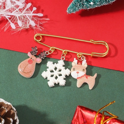 Cartoon Style Pin Cartoon Character Arylic Plating Unisex Brooches