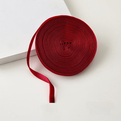 Christmas Velvet Ribbon Gift Wrapping Christmas Diy Bow Tie Christmas Tree Decoration