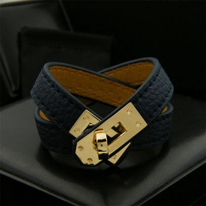 Copper Hip-Hop Retro Patchwork Solid Color Bangle