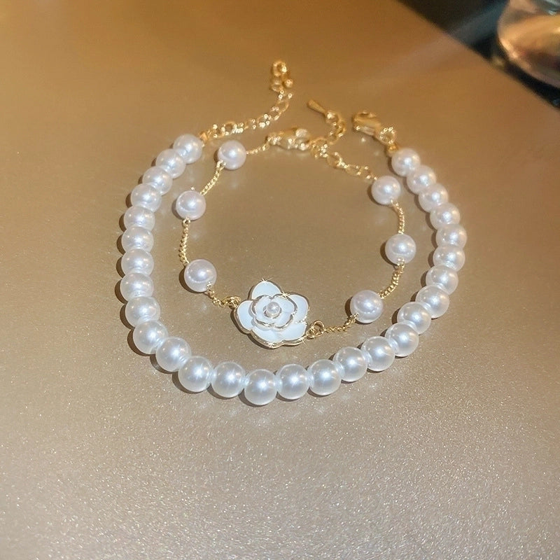 Fashion Star Heart Shape Butterfly Artificial Pearl Bracelets