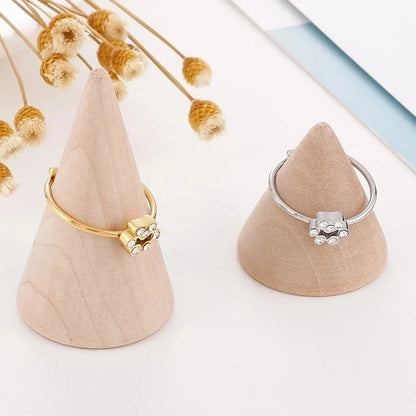 Fashion Paw Print Titanium Steel Zircon 18K Gold Plated Polishing Inlay Stainless Steel Rings