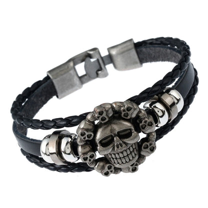 Fashion Geometric Halloween Unisex Bracelets