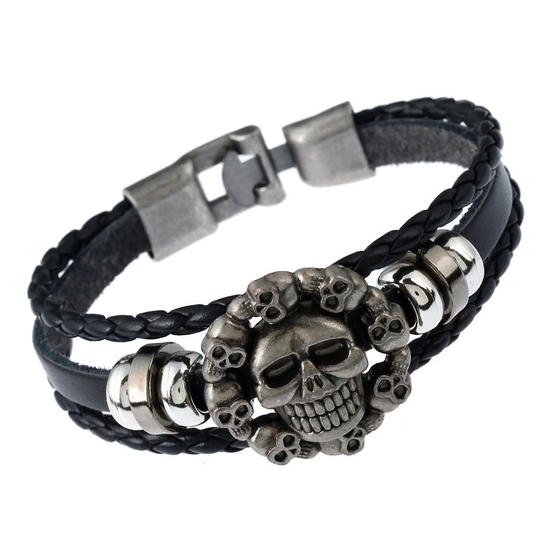 Fashion Geometric Halloween Unisex Bracelets
