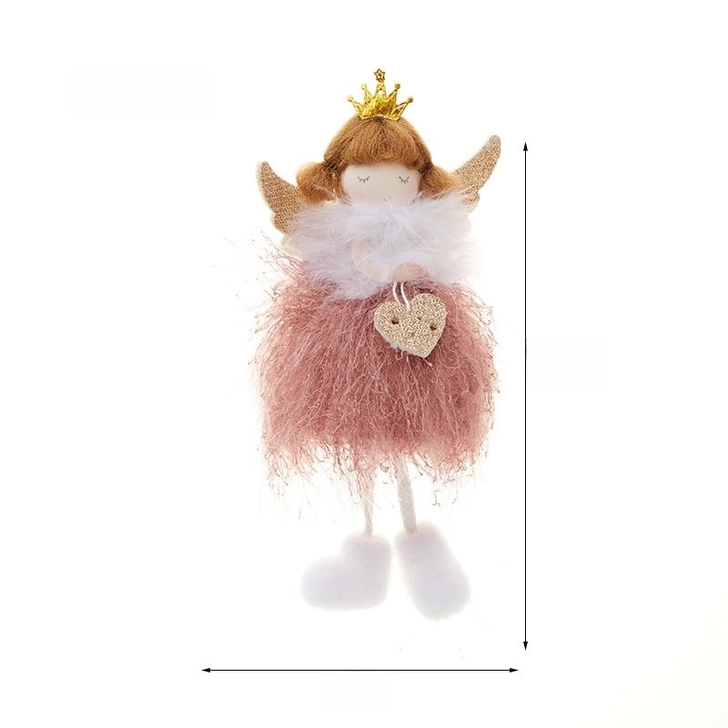 Christmas Angel Cloth Plush Party Hanging Ornaments