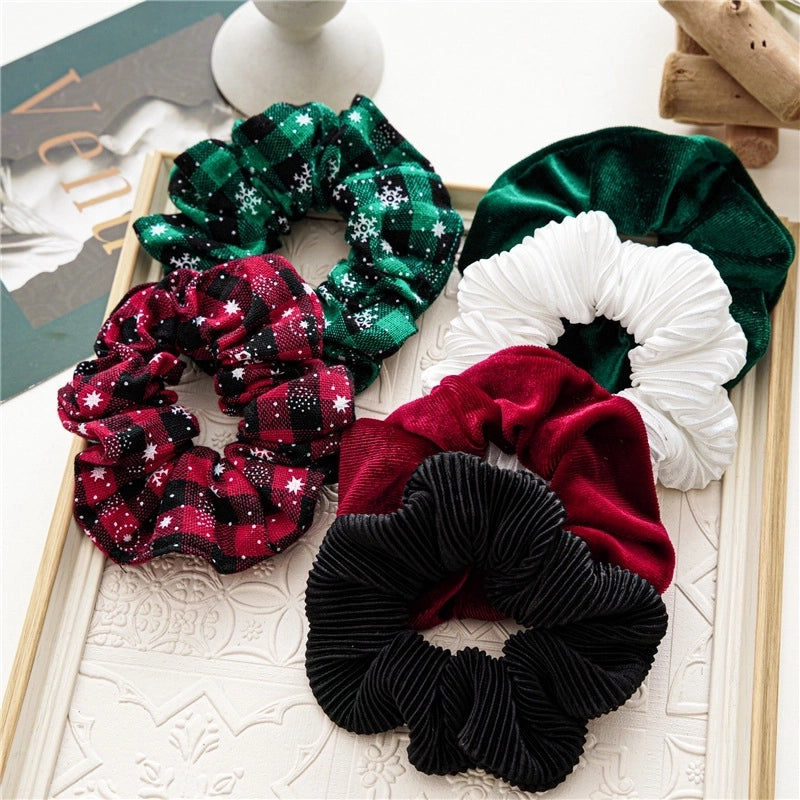 Christmas Cute Women's Snowflake Hair Tie