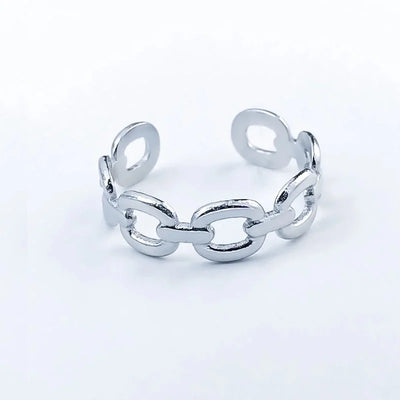 Minimalist Heart Shape Titanium Steel Open Rings