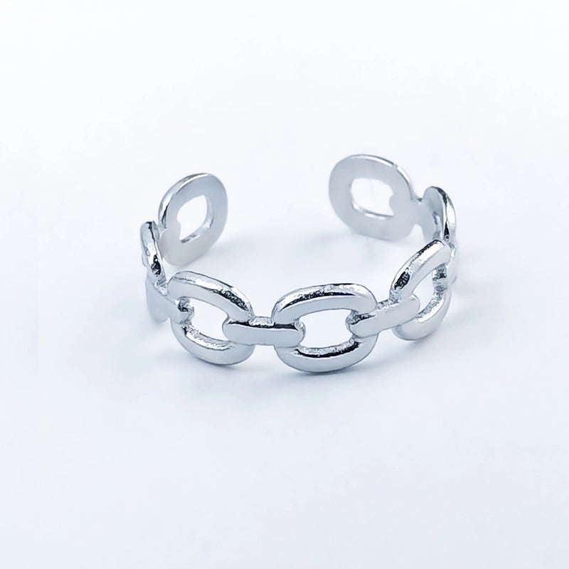 Minimalist Heart Shape Titanium Steel Open Rings