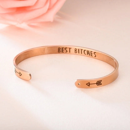 Unisex Heart Shaped Stainless Steel Bracelets &amp; Bangles Tp190418118124