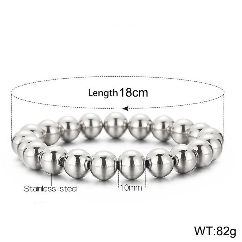 Casual Minimalist Geometric Stainless Steel 18K Gold Plated Bracelets In Bulk