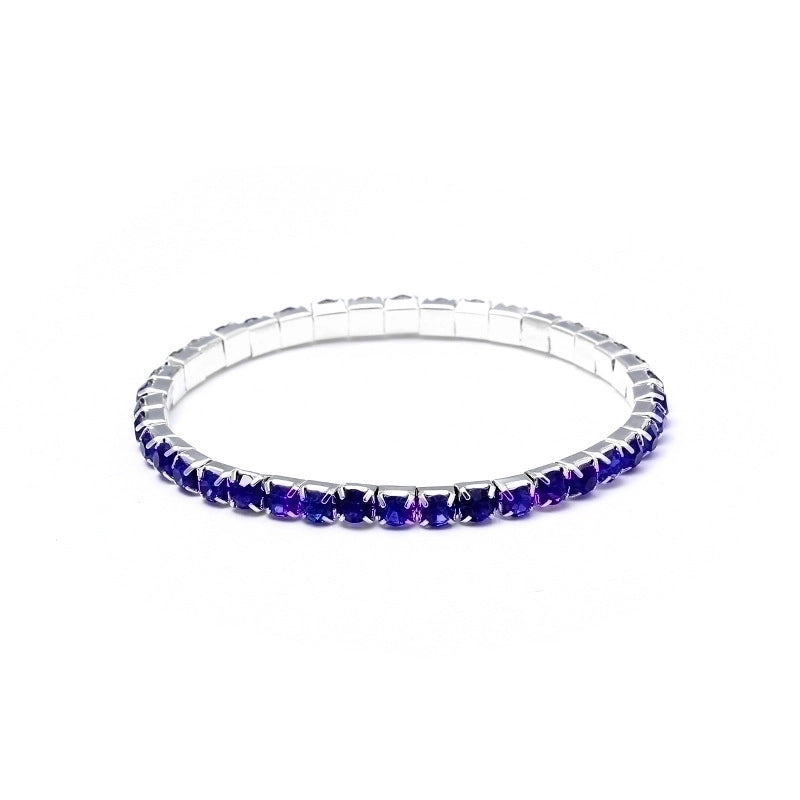 Minimalist Geometric Crystal Rhinestone Gem Bracelets