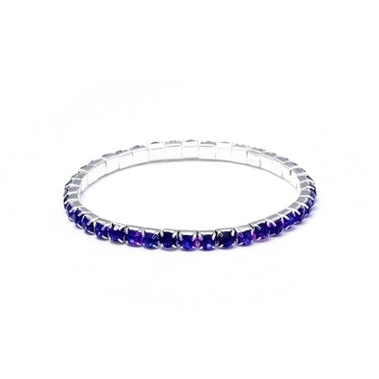 Minimalist Geometric Crystal Rhinestone Gem Bracelets