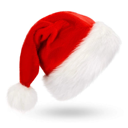 Creative Christmas Decorations Luminous Christmas Brushed Cloth Children's Hat Christmas Gift Cartoon Christmas Hat