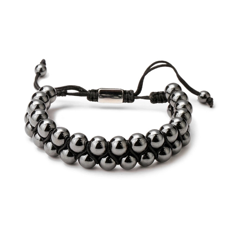 Retro Geometric Natural Stone Bracelets