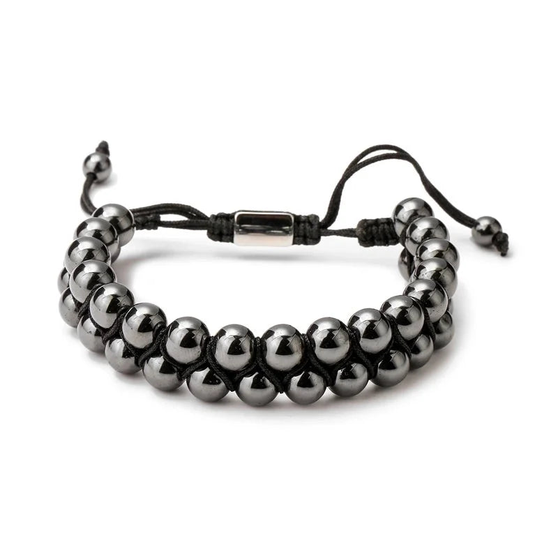 Retro Geometric Natural Stone Bracelets