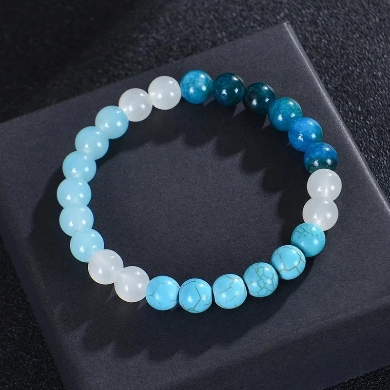 Handmade Round Natural Stone Bracelets In Bulk