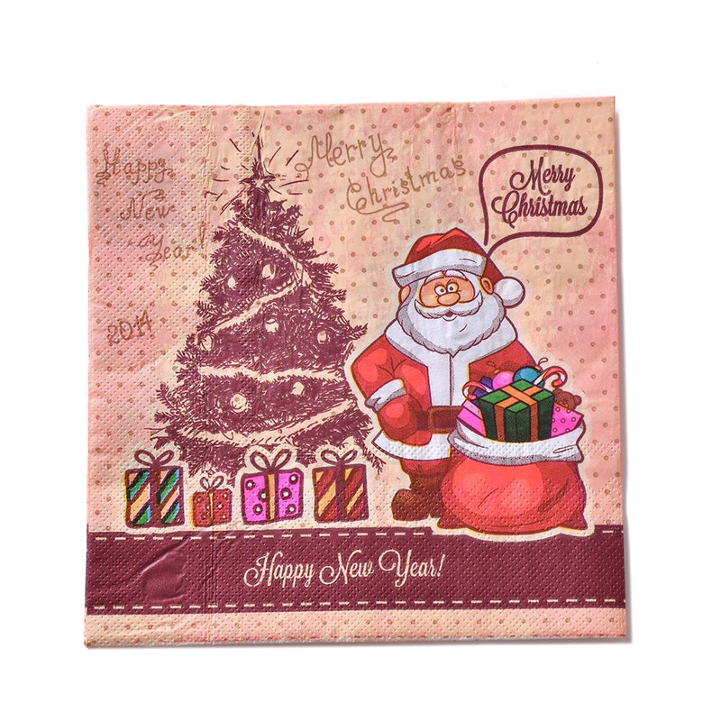 Christmas Cute Classic Animal Party Tableware Tableware