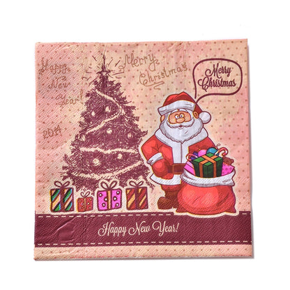 Christmas Cute Classic Animal Party Tableware Tableware