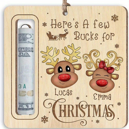 Christmas Cartoon Style Santa Claus Snowman Elk Wood Daily Festival Hanging Ornaments Decorations Hanging Ornaments