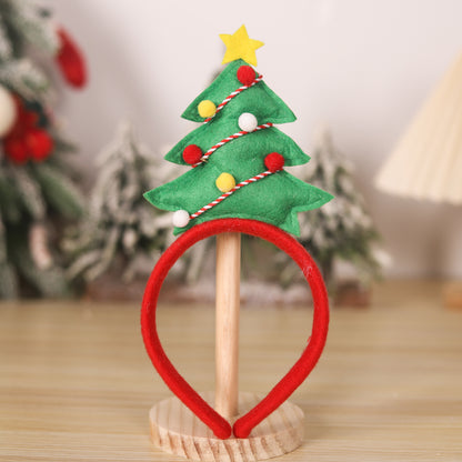 Christmas Holiday Decoration Headband Party Hat Belt Hair Accessory Clown Foot Headband Cartoon