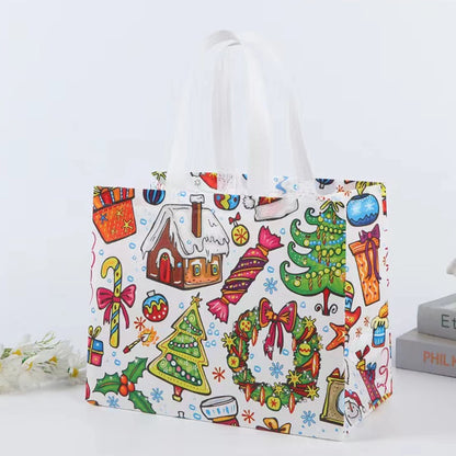 Christmas Cartoon Style Cartoon Daily Party Gift Wrapping Supplies