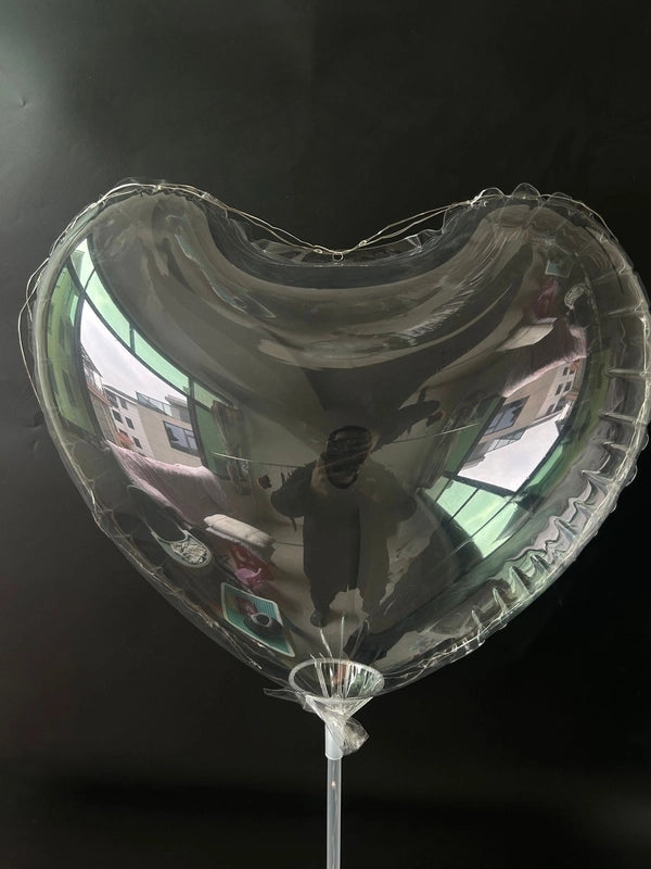 Basic Minimalist Heart Shape Emulsion Party Carnival Festival Balloons