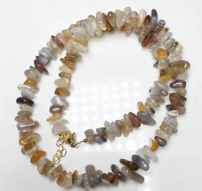 2 Pieces Ethnic Style Geometric Crystal Beaded Necklace