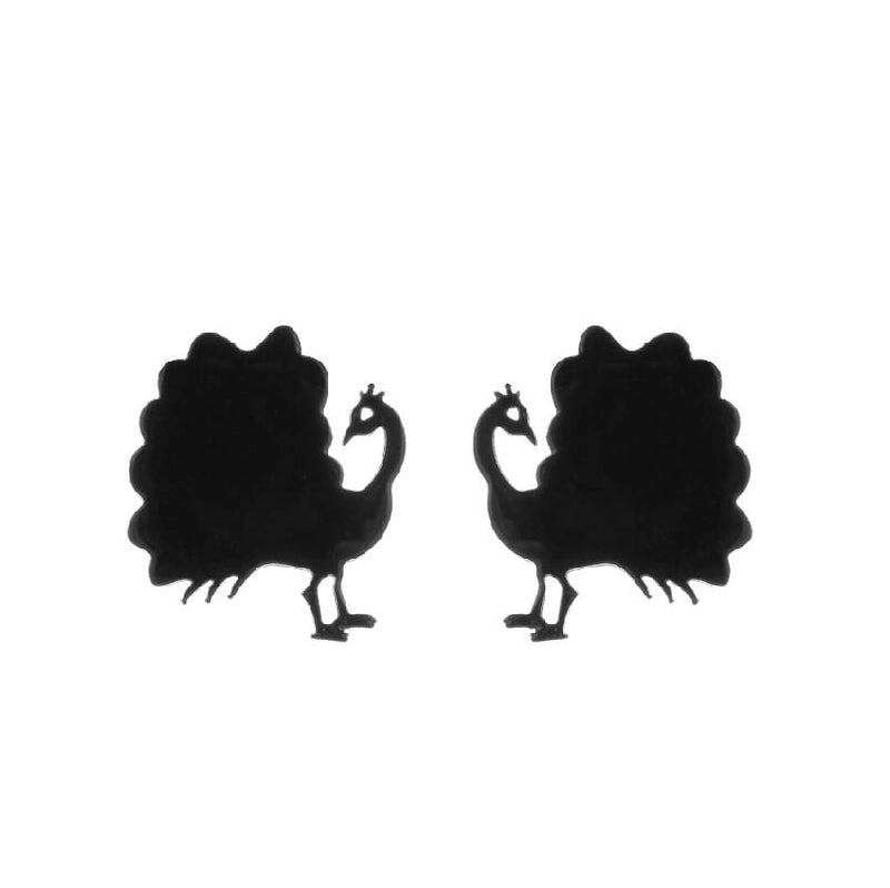 1 Pair Fashion Animal Plating 304 Stainless Steel 18K Gold Plated Ear Studs