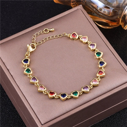 Vintage Style Minimalist Animal Letter Copper Bracelets Cuban Link Chain Curb Chain Cable Chain Box Chain