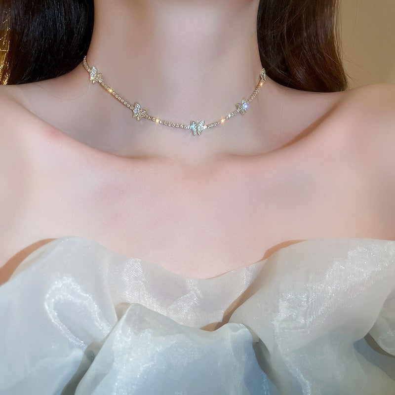 French Round Geometric Alloy Earrings