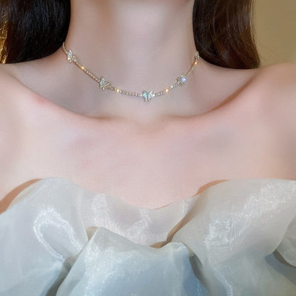 French Round Geometric Alloy Earrings