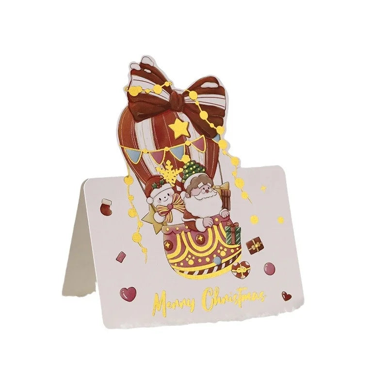 Christmas Sweet Color Block Festival Card