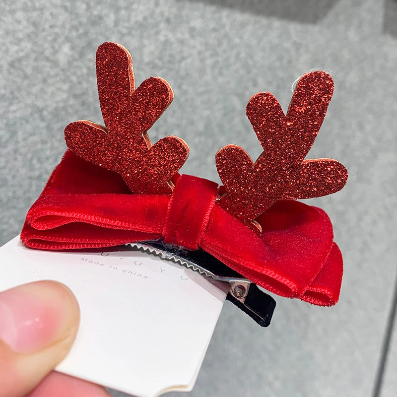 Christmas Fashion Antlers Plush Festival