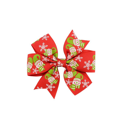 Christmas Fashion Plaid Bow Knot Daily Costume Props