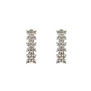 6 Pieces XUPING Sweet Minimalist Geometric Plating Copper Artificial Gemstones 18K Gold Plated Earrings