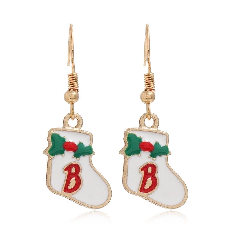 Fashion Christmas Tree Santa Claus Alloy Plating Women's Drop Earrings 1 Pair