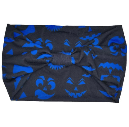 New Halloween Skull Cobweb Pumpkin Pattern Sweat-absorbent Yoga Running Headband Headband Headband Hair Accessories Headband