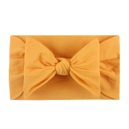 Kid's Fashion Solid Color Bow Knot Cloth Braid Hair Band