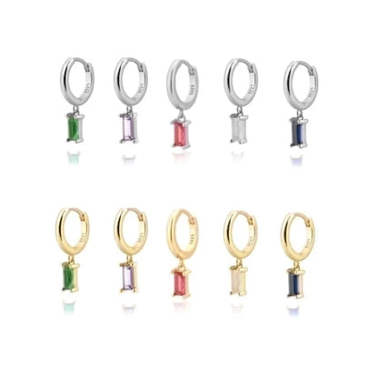 1 Pair Streetwear Devil\'s Eye Heart Shape Butterfly Plating Inlay Copper Zircon Drop Earrings