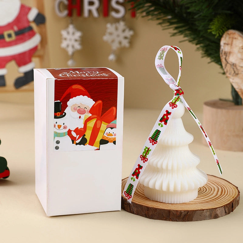 Elegant Romantic Christmas Tree Silica Gel Scented Candle