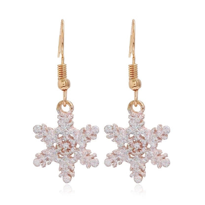 Fashion Christmas Tree Santa Claus Alloy Plating Women's Drop Earrings 1 Pair