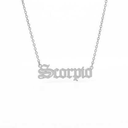 Basic Minimalist Classic Style Constellation 304 Stainless Steel Plating Pendant Necklace