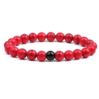 Fashion Geometric Natural Stone No Inlaid Bracelets In Bulk