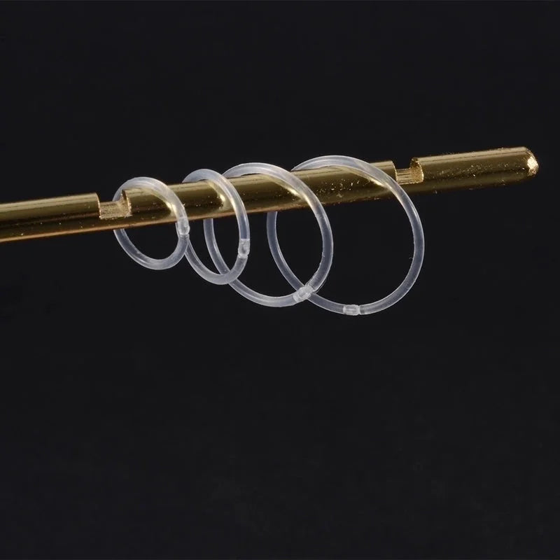 1 Piece Lip Rings Hawaiian Tropical Classic Style Circle Arylic Ear Cartilage Rings & Studs Nose Rings & Studs