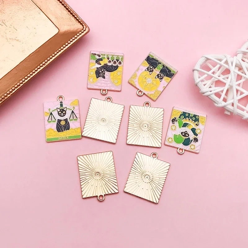 1 Piece 21*28mm Alloy Cat Polished Pendant