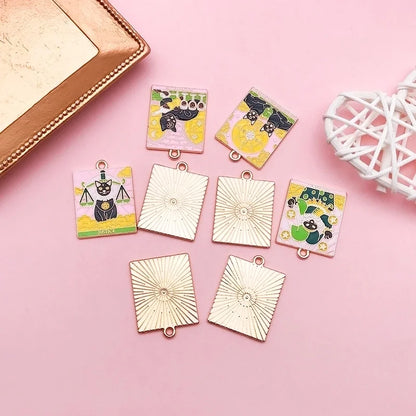 1 Piece 21*28mm Alloy Cat Polished Pendant