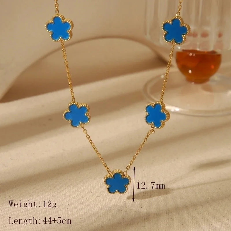 Sweet Minimalist Classic Style Pork Belly 304 Stainless Steel 18K Gold Plated Curb Chain Necklace In Bulk