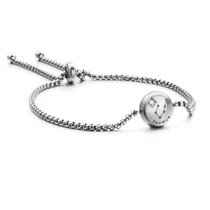 Constellation Titanium Steel 18K Gold Plated Bracelets In Bulk