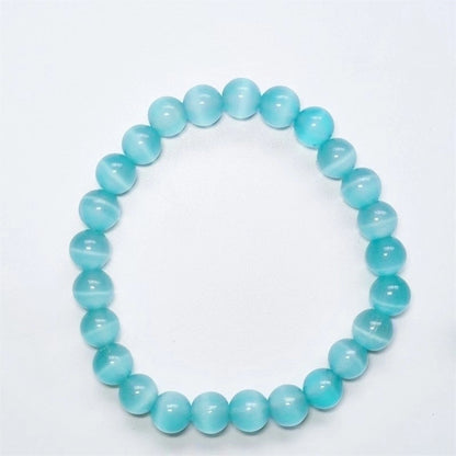 Ethnic Style Crack Turquoise Glass Beaded Bracelets